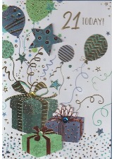 21 Today! (Handmade Card)